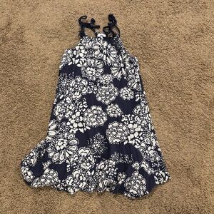 Old Navy Blue and White Girls Dress | XL